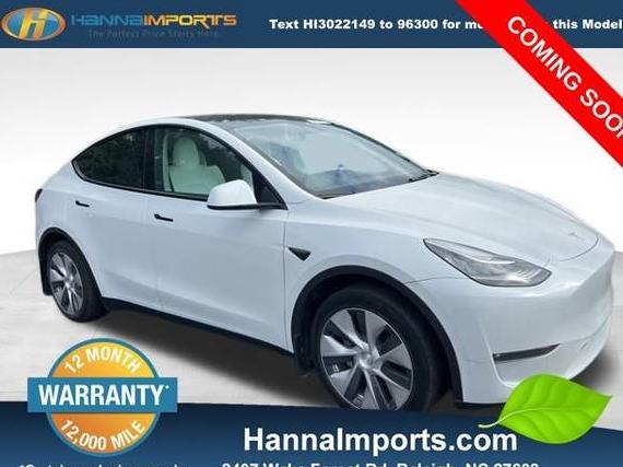 TESLA MODEL Y 2022 7SAYGDEE0NF311854 image